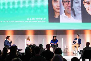 Panel discussion at Futurium on the topic "All by myself! Berlin - City of Lonely Young Adults?" on April 22, 2022