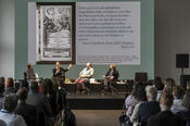 The third panel "Shaping futures - utopias and projections in the arts and humanities" was chaired by Prof. Wes Williams