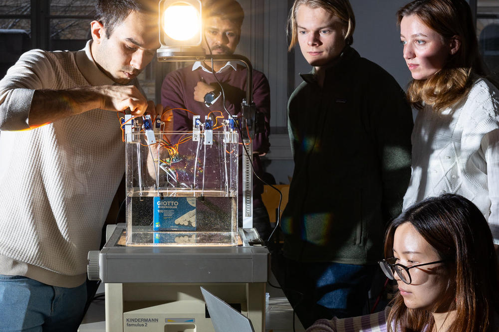 X-Student Research Group: “Physical Reservoir Computing: AI in a bucket of water”, Dr. Manish Yadav, Technische Universität Berlin