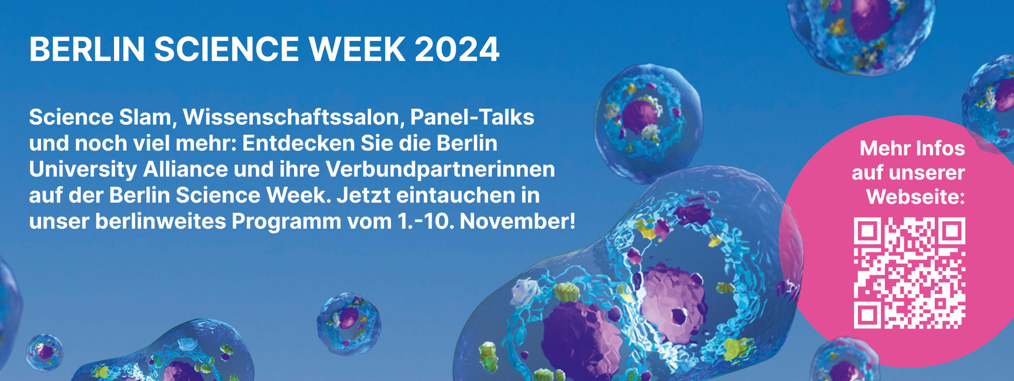 Die Berlin University Alliance auf der Berlin Science Week 2024