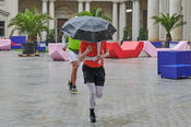BUA Run Club x adidas Runners: Start im Regen