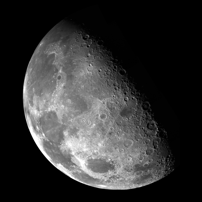 NASA-Aufnahme vom Mond